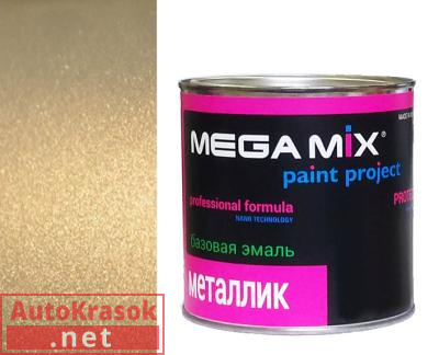 Краска 632 Gris Boreal, Renault, эмаль металлик, 850 мл,  MegaMix