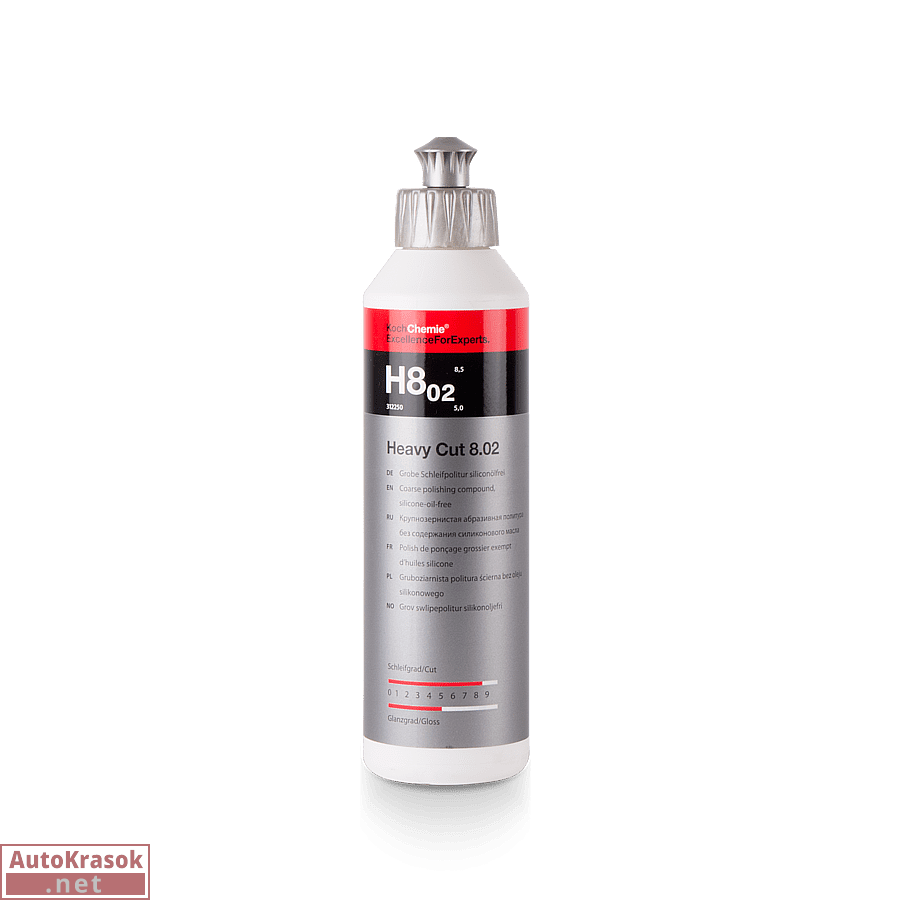 Шлифовальная паста H8.02 HEAVY CUT, 0,25 л, 312250, Koch Chemie