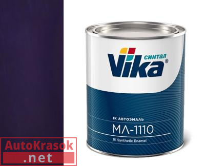 Краска 447 синяя полночь, меламиноалкидная МЛ-1110, 0,8 кг,  VIKA