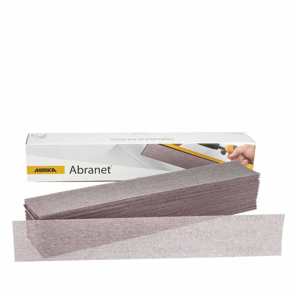 Шлифовальные полоски ABRANET 70x420 мм, P500, Mirka
