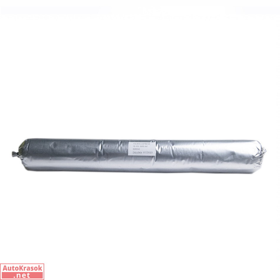 Клей-герметик, IGLASS Express, черный, 600 мл, IS-IGL-600-AE, ISISTEM