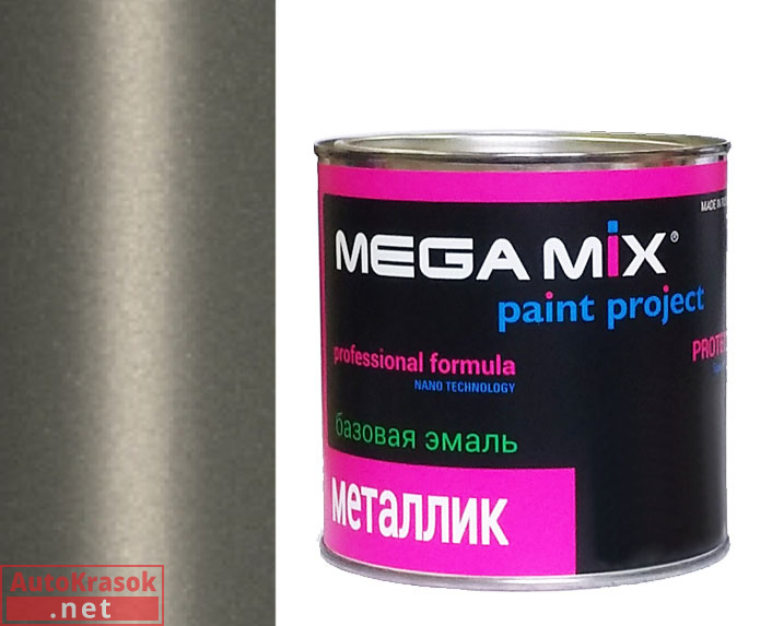 242 Серый базальт (РК) эмаль металлик, 880 мл, , MegaMix