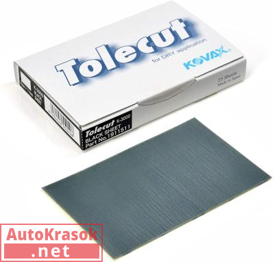 Клейкий лист Tolecut Black K3000, черный, 114*70 мм, 1911511, Kovax