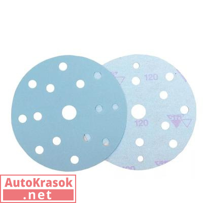 Шлифовальный круг 1948 Siaflex, 15 отверстий, D=150 мм, P40, 7498.8090.0040.02, SIA