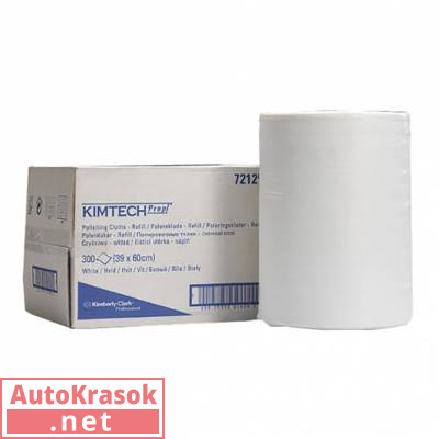 Салфетка полировальная Kimberly-Klark, "Кимсел Лайт" бел. (60*40см*300шт), 7212, KIMBERLY-CLARK