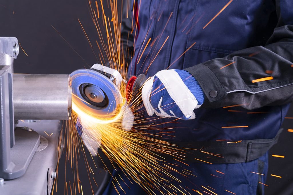 Торцевой лепестковый круг КЛТ 915 Zr, диаметр 125 мм, Р40, 9150125040, SMIRDEX