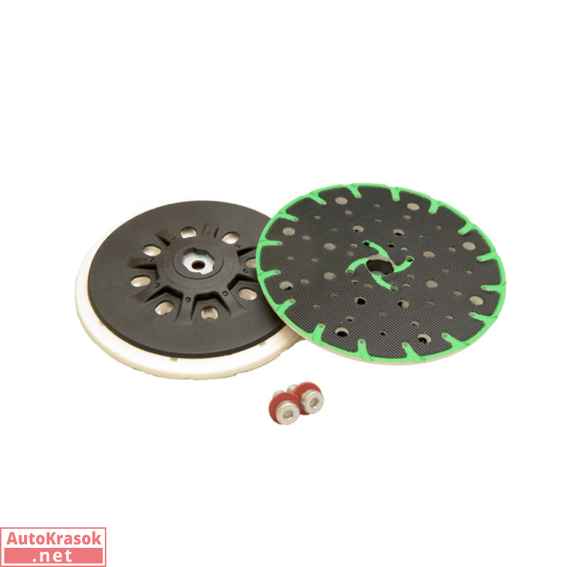 Оправка для шлифмашинки, полутвердая, 148мм*13мм/ М8*1,5 (Festool), 52 отверстия, 5065918, Китай/Россия