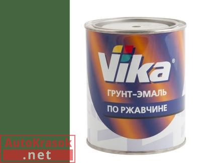 Грунт-эмаль "3 в 1", цвет RAL 6002 лиственно-зеленый, 0,90 кг,  VIKA