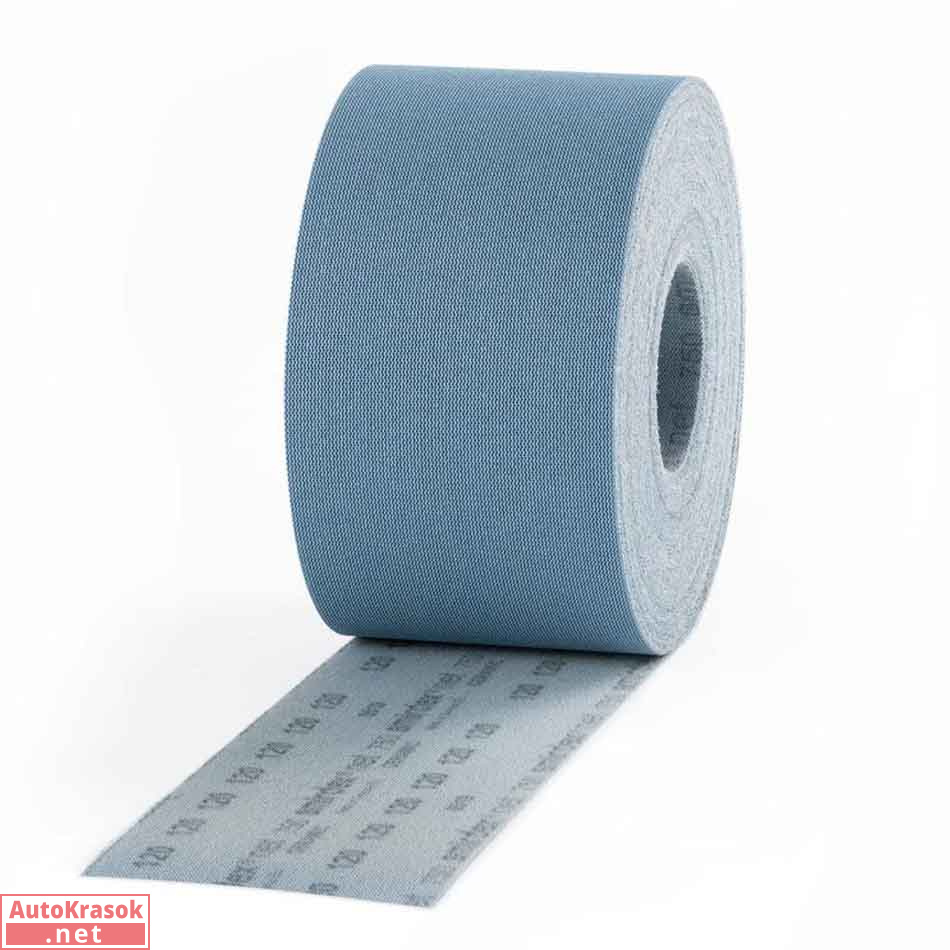 Шлифовальный рулон, сетка Net 750, на липучке (velcro), 115 мм*25 м, P60, 750412060, SMIRDEX