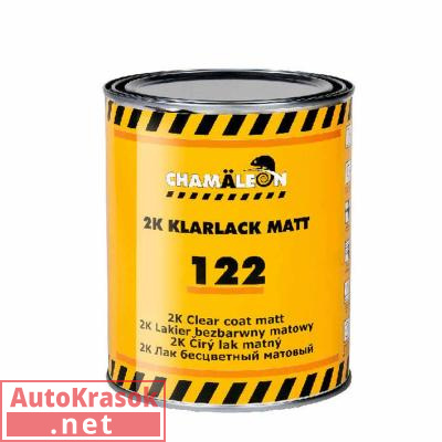 Лак матовый 122, 1 л, 11225, CHAMALEON