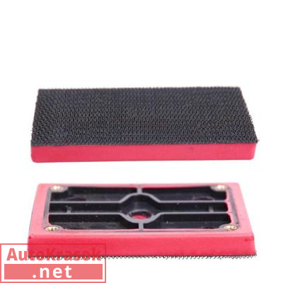 Подложка Backing pads Velcro прямоугольная 70*100мм, без отверстий, IT-VL-PD-70-100-NH, ITOOLS