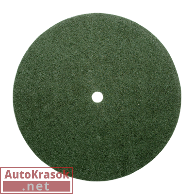 Нетканый доводочный круг по металлу Green, размер 300*22 мм, IS-NWD-300-22-GN, ISISTEM