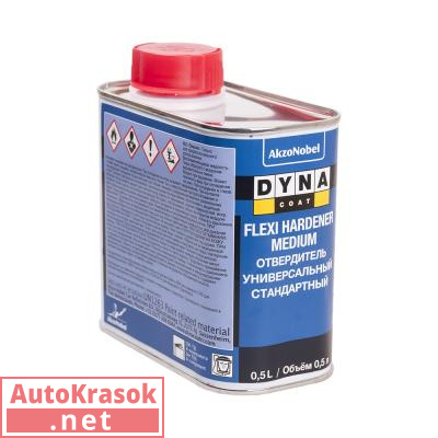 Отвердитель Дайна FLEXI Medium для лаков 6000 и 7000, 0,5 л, 541229, Dynacoat