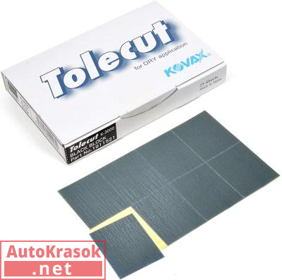 Клейкий лист Tolecut Black K3000, черный, 29*35 мм, 1 лист (8 шт), 1911521, Kovax