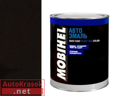 Краска 793 темно-коричневая, 1К автоэмаль алкидная, 1 л, 40178502 MOBIHEL