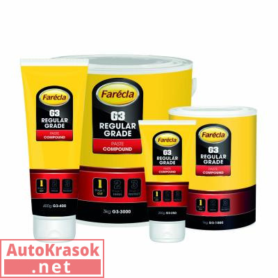 FARECLA G3 Абразивная универсальная паста 0,25кг, G3-250/24, Farecla