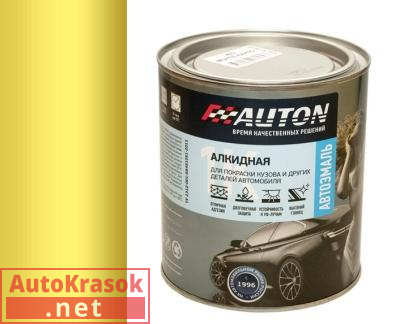 Краска Золото, автоэмаль алкидная 1К, 0.8 л, ATN-P07329-08 AUTON