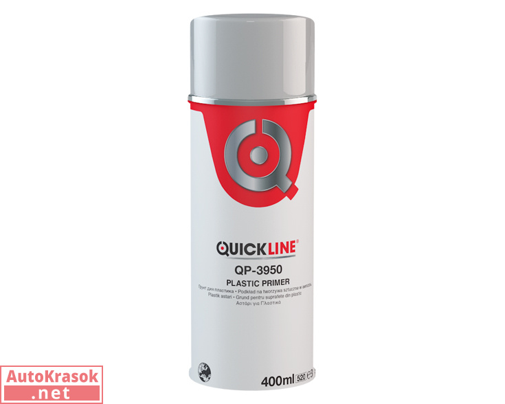 Грунт для пластиков аэрозоль QP-3950, 0,4л, Quickline