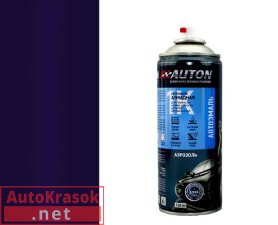 Краска 447 синяя ночь, алкидная автоэмаль аэрозоль. 520 мл, ATN-A46164 AUTON
