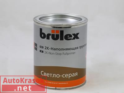 2K-Nonstop Fullprimer светло-серый1л 60003103, BRULEX
