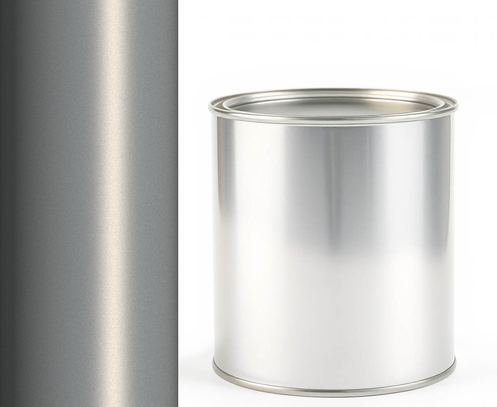 Краска EZRC, KTK, KZR, M0ZR, ZRM0 - Gris Aluminium, Peugeot, 1л, SCC0053300, 