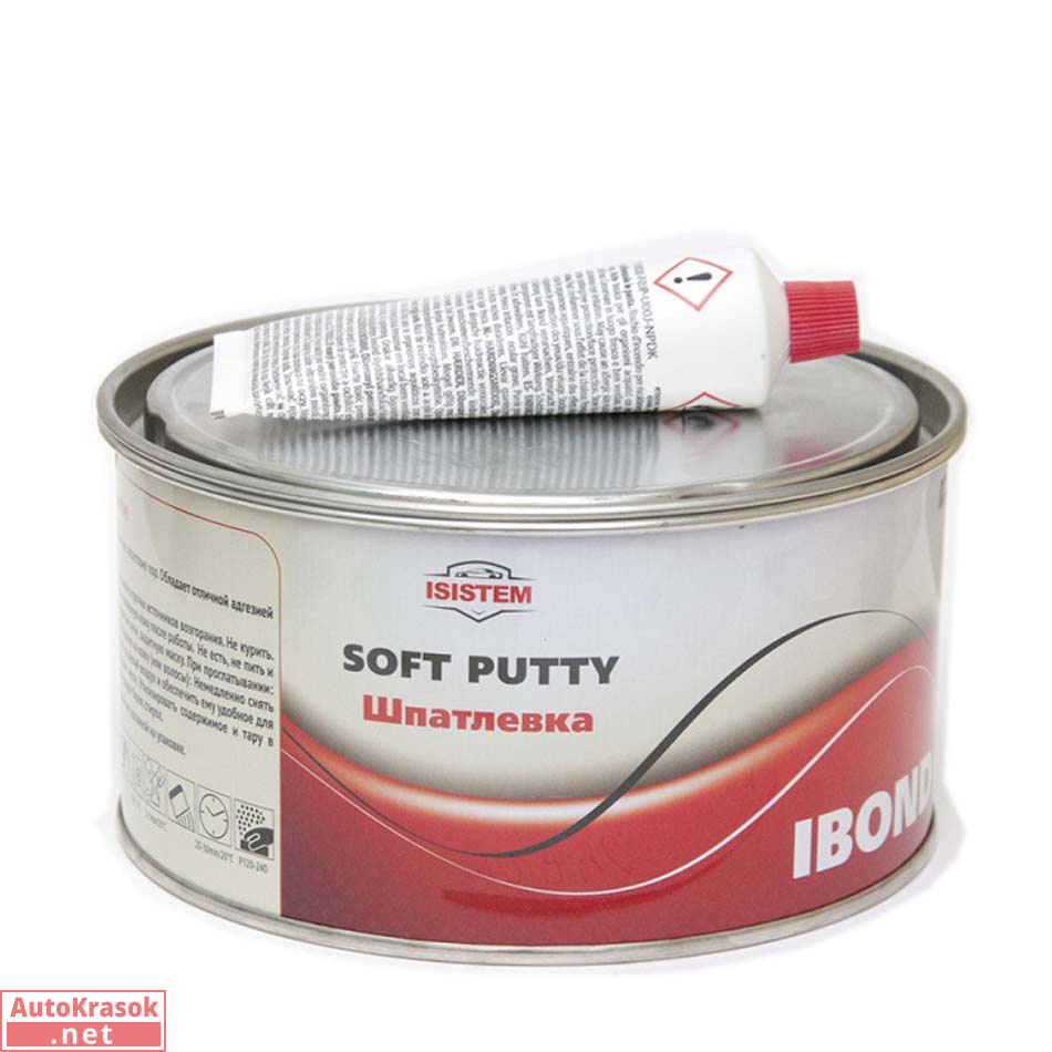 Шпатлевка универсальная IBOND SOFT, бежевая 1,8 кг, ISISTEM