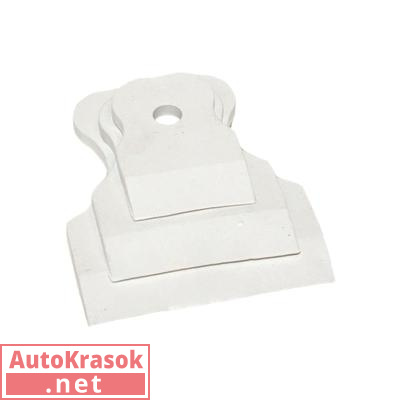 Шпатели резиновые белые, СИБРТЕХ, набор из 3 шт (40/60/80), 3090124, Китай/Россия