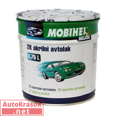Краска 394 темно-зеленая, 2К Автоэмаль акриловая Мобихел 0.75л го-3 (шт.), 41946802 MOBIHEL