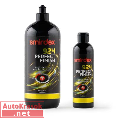 Полировальная паста Perfect Finish 924, шаг 3, (антиголограмма и защита), 250 мл, 924000250, SMIRDEX