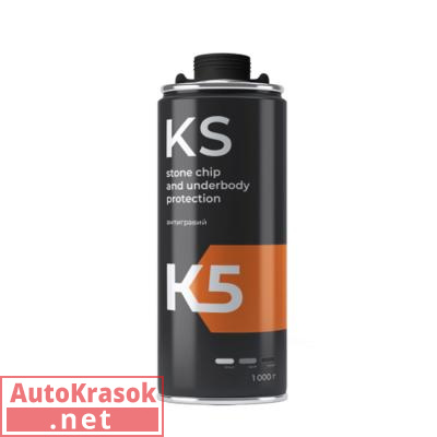 Антигравий KS, черный, евробаллон, 1 кг, 321.1002.06, K5