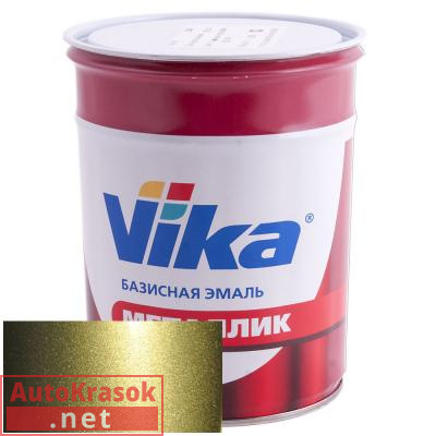 Краска 322 Колумбийская зелень, Базисная Вика металлик, 0,9 кг,  VIKA