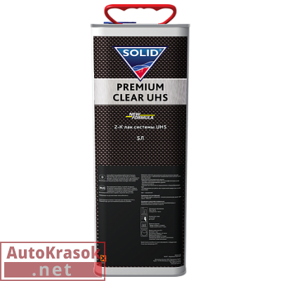 2K Лак системы PREMIUM CLEAR UHS NEW FORMULA, 5л, 522.7505.1, SOLID