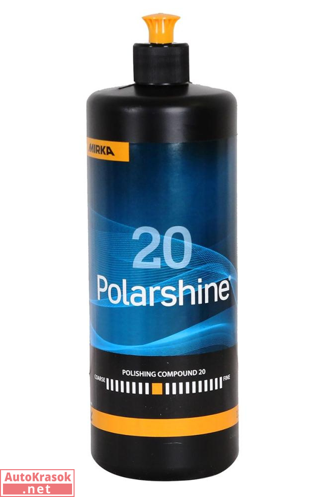 Паста полировальная MIRKA Polarshine 20 1л, 7992000111, Mirka