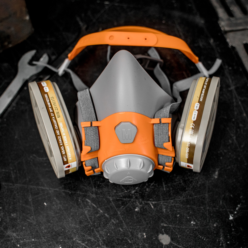 Комплект для защиты дыхания Jeta Safety J-SET 6500 размер S: полумаска (фильтры в комплекте), Jeta Safety