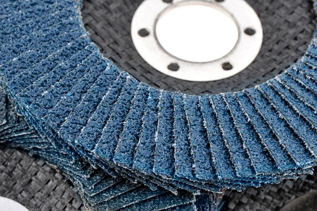 Торцевой лепестковый круг КЛТ 915 Zr, диаметр 125 мм, Р40, 9150125040, SMIRDEX