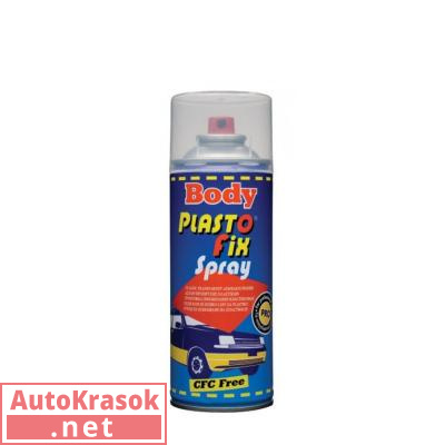 Спрей-грунт для пластика Plasto Fix 340 Боди, прозрачный, 0,4 л 5100000010, Body HB