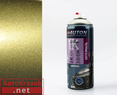 Краска 322 колумбийская зелень, автоэмаль аэрозоль металлик, 520 мл, ATN-A46258 AUTON