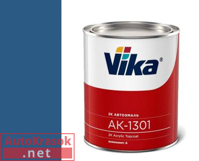 Краска RAL 5010 синий, акриловая эмаль АК1301, 0,85 кг,  VIKA