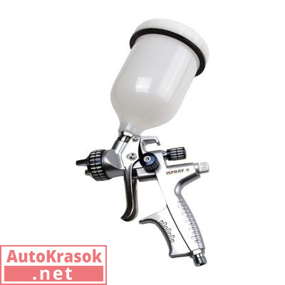 Краскопульт ISPRAY ST RP 31, с верхним бачком 600 мл, дюза 1,3 мм, IS-ST-RP-31-1.3MM, ISISTEM