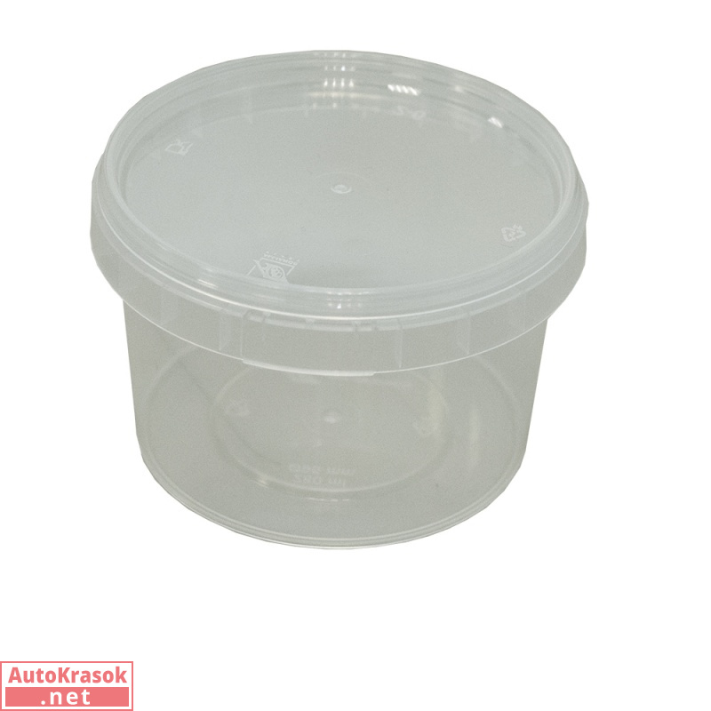 Емкость пластиковая с крышкой, для краски, 280 мл (36 шт в упак), , Китай/Россия