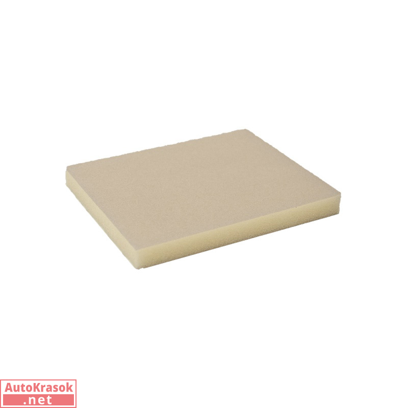 Абразивная губка двусторонняя 2*2, Microfine Beige, размер 123*98*13 мм, Kovax Абразивная губка двусторонняя 2*2, Microfine Beige, размер 123*98*13 мм, Kovax