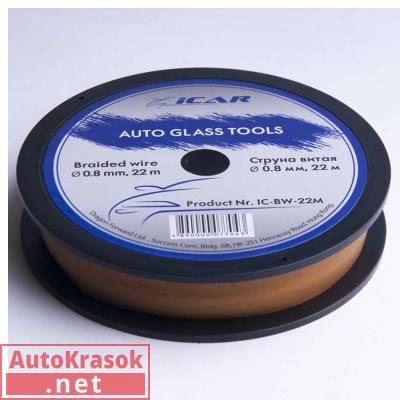 Струна витая, сечение 0,8 мм, длина 22 м, IC-BW-22M, ICAR