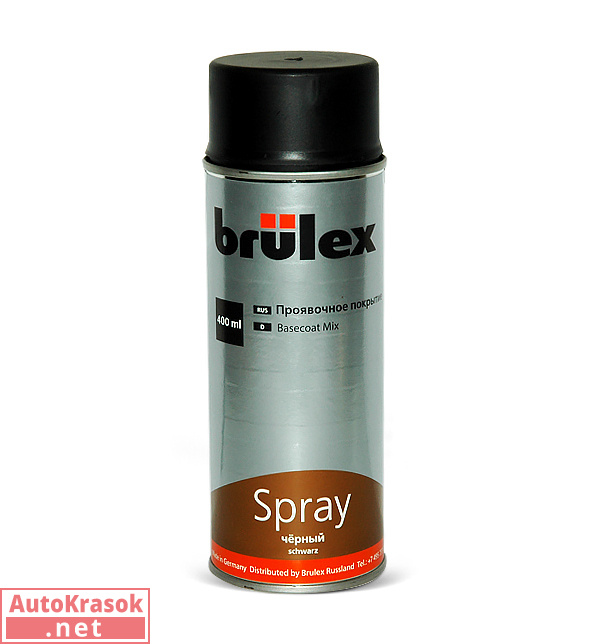 Проявочное покрытие (спрей) 0,4л, 912100126, BRULEX