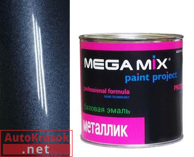 Краска 363 Цунами (DX) эмаль металлик, 880 мл,  MegaMix