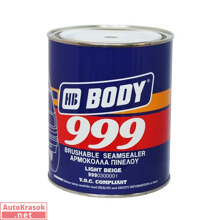Шовный кузовной герметик Боди 999, уп. 1 кг, Body HB