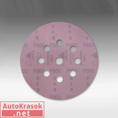 Шлифовальный круг 1950 Siaspeed 8+1 отв., D=125 мм, P120, 4690.7985.0120.02, SIA