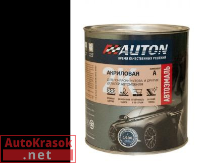 Краска 601 Черная автоэмаль, акриловая 0,85 кг, ATN-P07377-085 AUTON