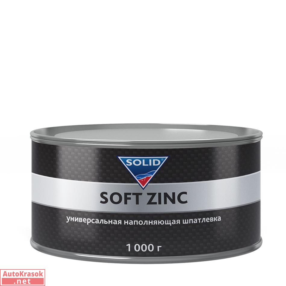 Шпатлевка универсальная наполняющая PROFESSIONAL LINE SOFT ZINC, 1 кг, 508.8100, SOLID
