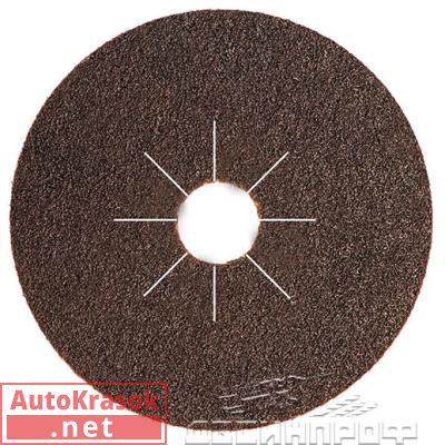 Диск фибровый шлифовальный Fiber Discs Sic D=125мм Р60, 932125060, SMIRDEX