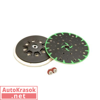 Оправка для шлифмашинки, полутвердая, 148мм*13мм/ М8*1,5 (Festool), 52 отверстия, 5065918, Китай/Россия